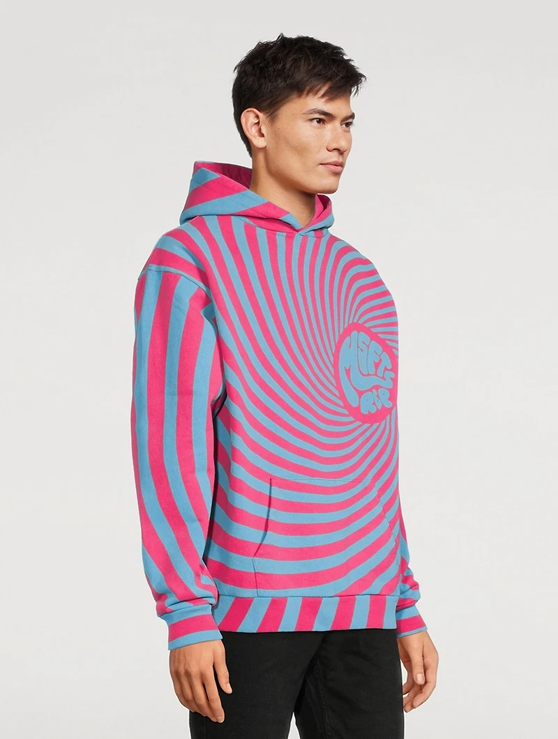 Spiral Cotton Hoodie