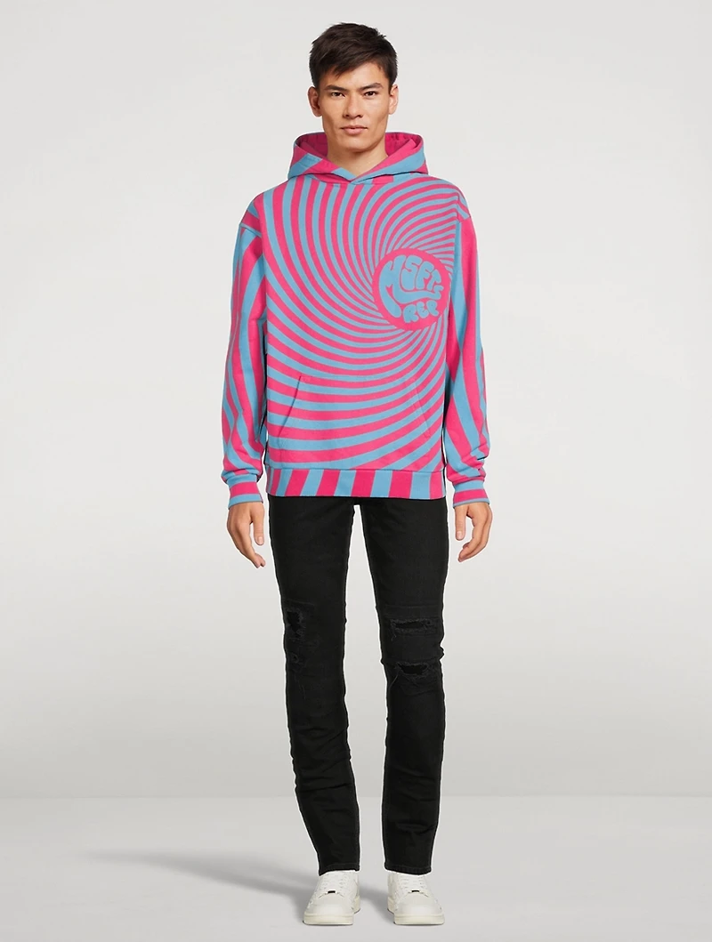 Spiral Cotton Hoodie
