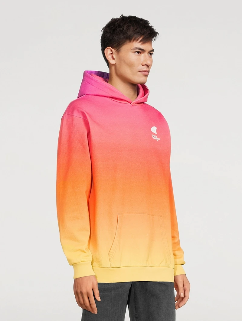 Gradient Cotton Hoodie
