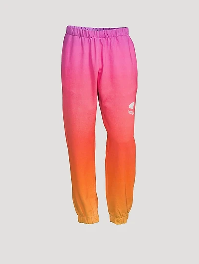 Gradient Cotton Sweatpants