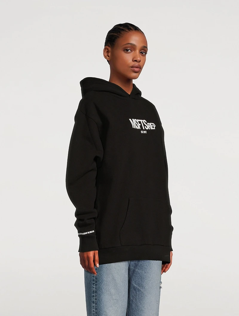 Logo Cotton Hoodie