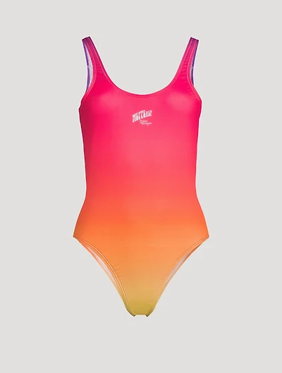 Gradient One-Piece Swimsuit