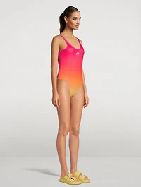 Gradient One-Piece Swimsuit