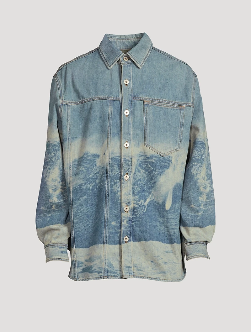 Paula's Ibiza Overshirt Surf Print