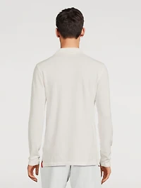 Felix Cotton Long-Sleeve Polo Shirt
