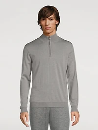 Neilson Merino Wool Quarter-Zip Sweater