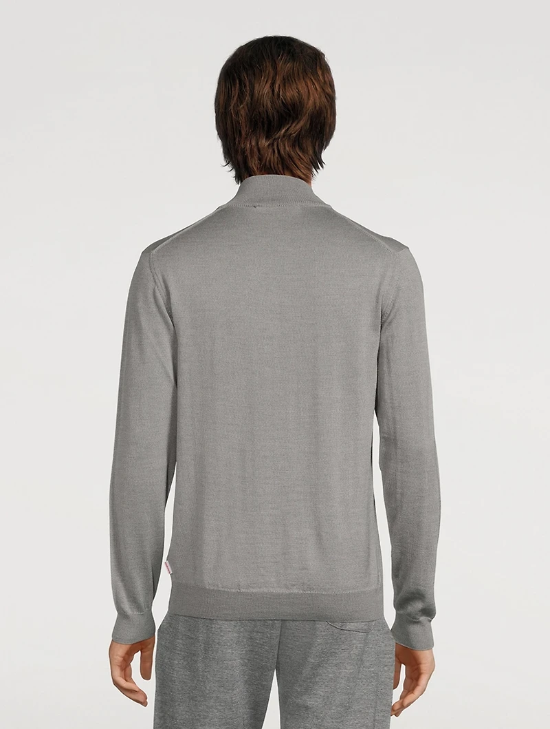 Neilson Merino Wool Quarter-Zip Sweater