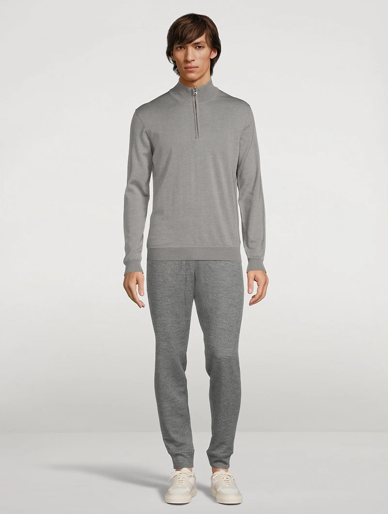 Neilson Merino Wool Quarter-Zip Sweater