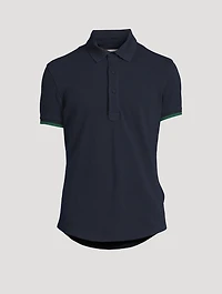 Sebastian Ribbed Cotton Polo Shirt