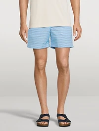 Bulldog Swim Shorts Geo Print