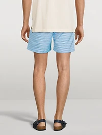 Bulldog Swim Shorts Geo Print
