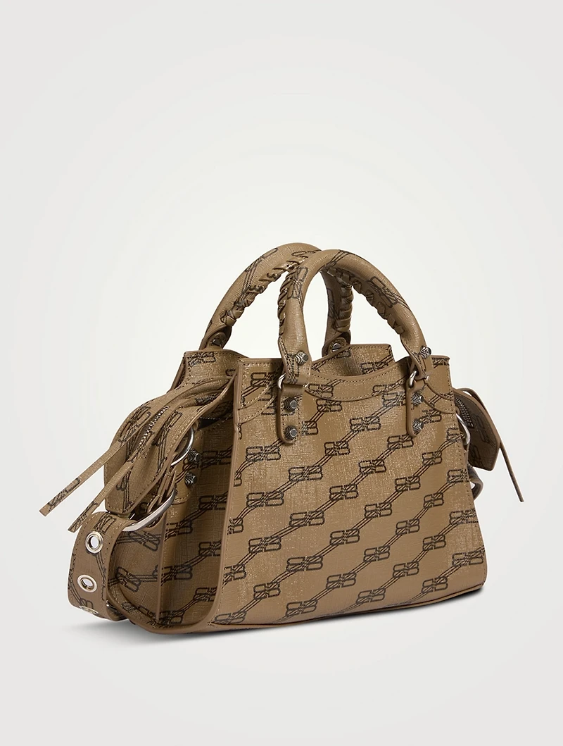 XS Neo Cagole City BB Monogram Coated Canvas Bag