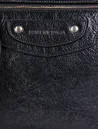 Large Neo Classic Upside Down Leather Tote Bag