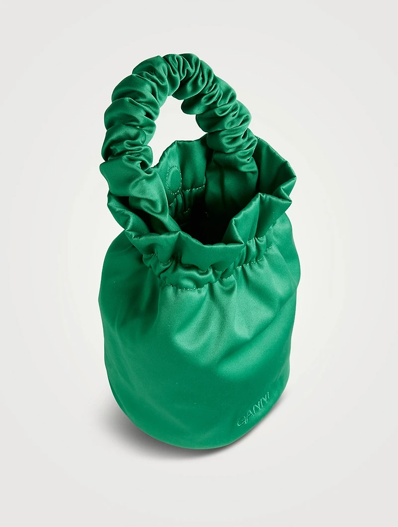 Mini Satin Crossbody Pouch