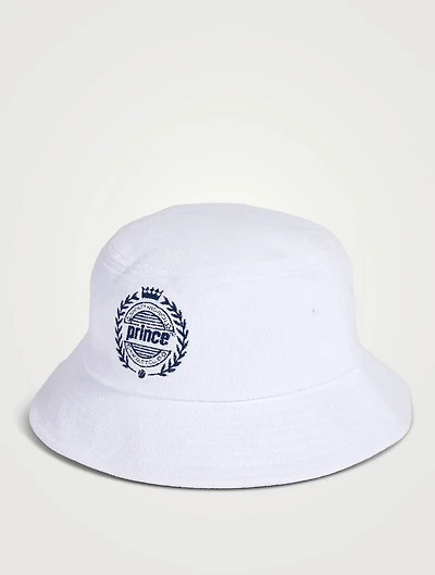 Sporty & Rich x Prince Crest Terry Bucket Hat