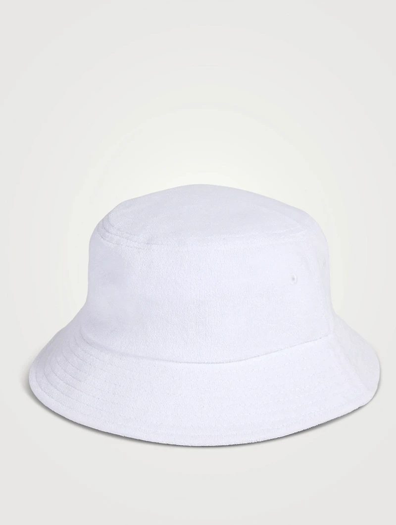 Sporty & Rich x Prince Crest Terry Bucket Hat
