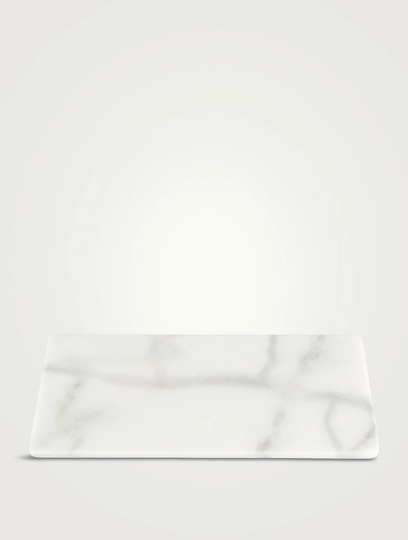 Small White Marble Rectangular Serving Board