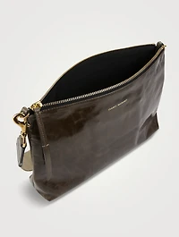 Nessah Leather Crossbody Bag