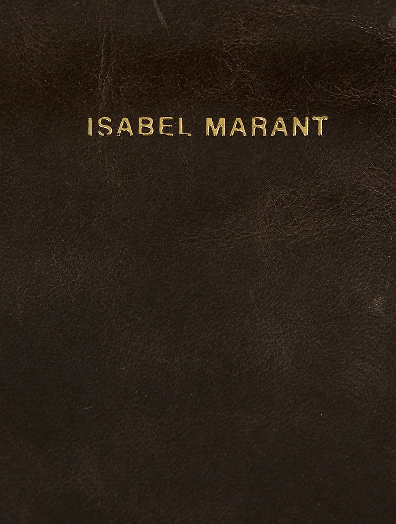 Nessah Leather Crossbody Bag