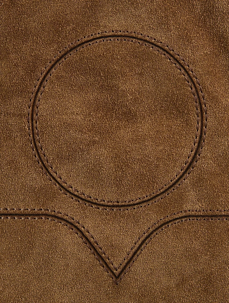 Large Yenky Suede Tote Bag