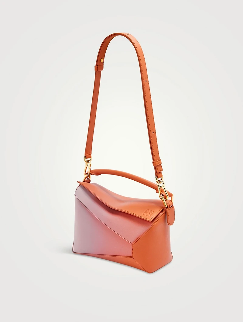 Loewe x Paula’s Ibiza Small Puzzle Degradé Leather Bag
