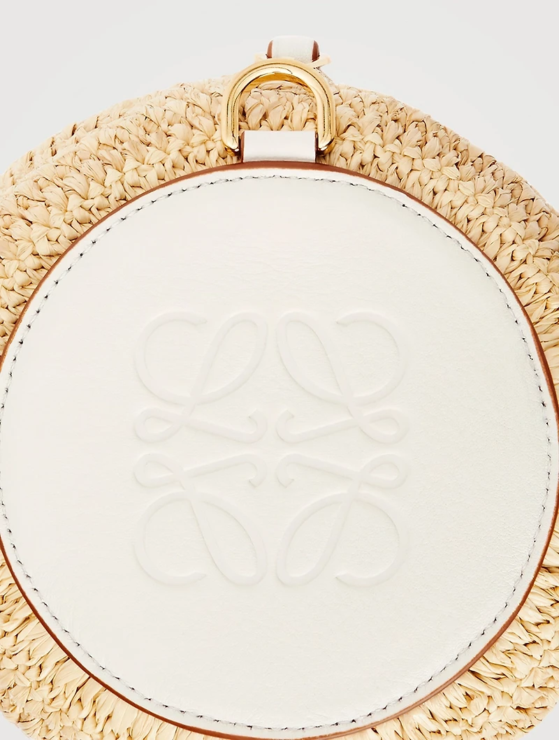 Loewe x Paula’s Ibiza Raffia Bracelet Pouch