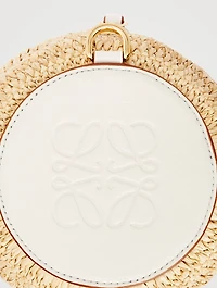 Loewe x Paula’s Ibiza Raffia Bracelet Pouch