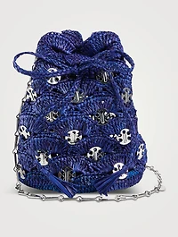 Raffia Bucket Bag