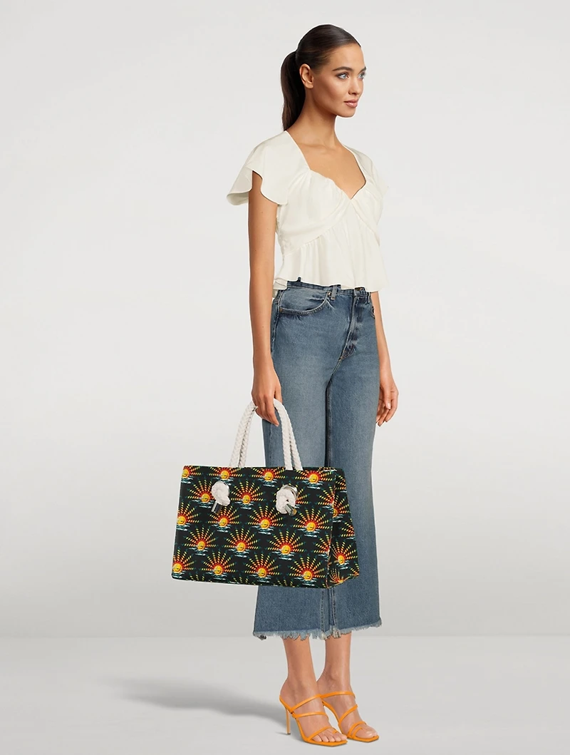 Sunrise Canvas Tote Bag