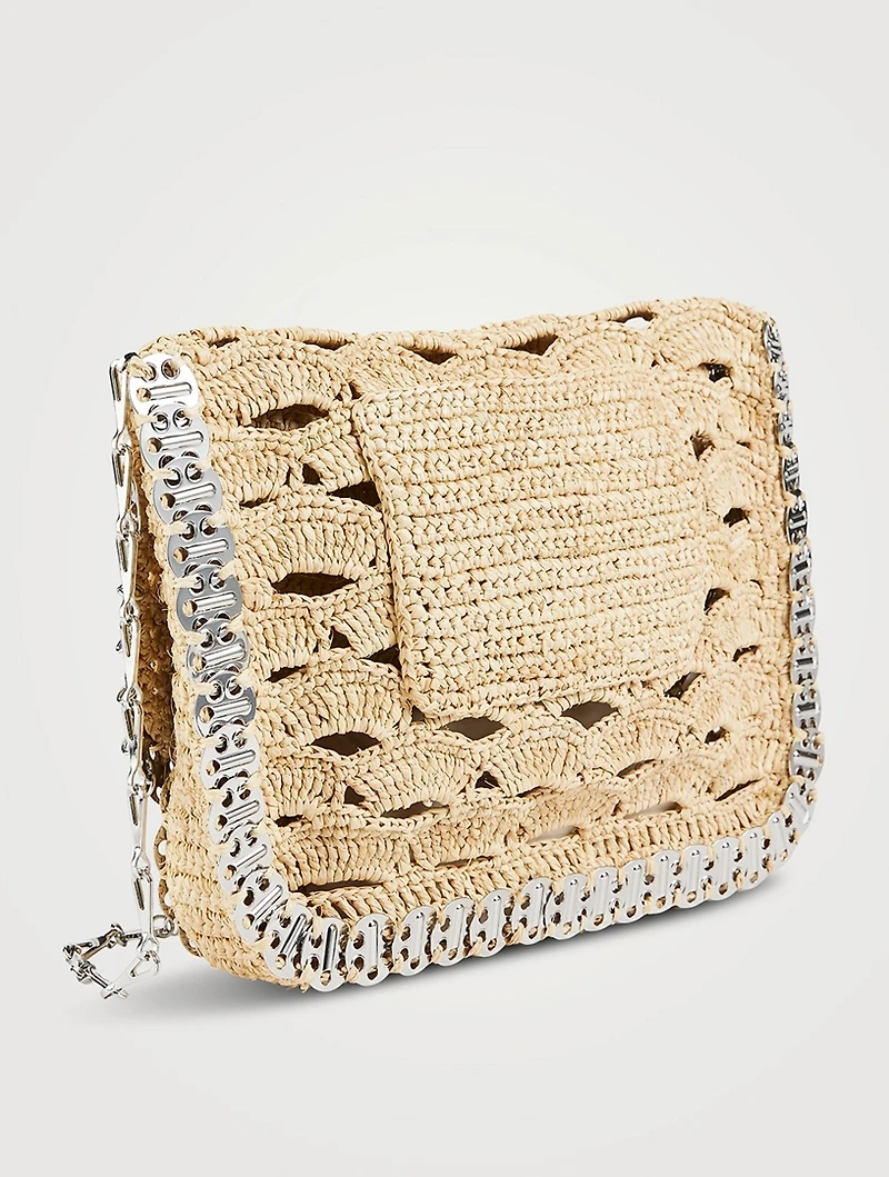 Large Raffia Shoulder Bag