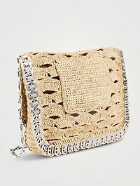 Large Raffia Shoulder Bag