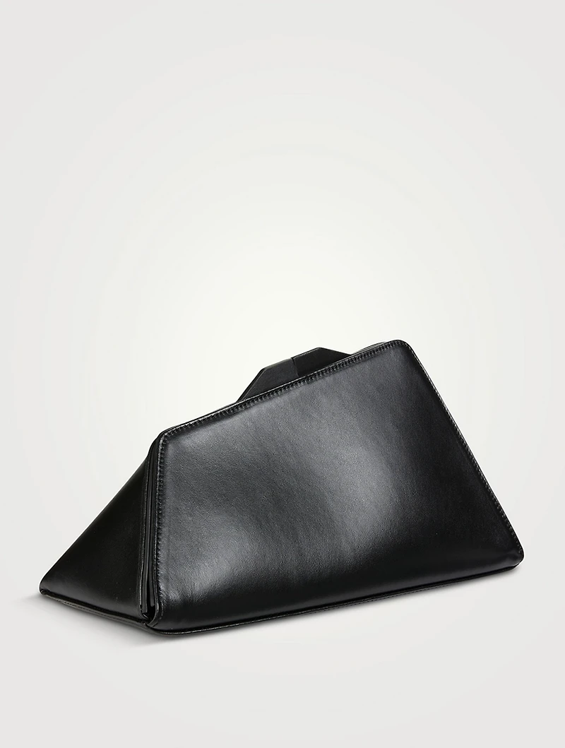 8.30 PM Leather Clutch