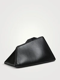 8.30 PM Leather Clutch