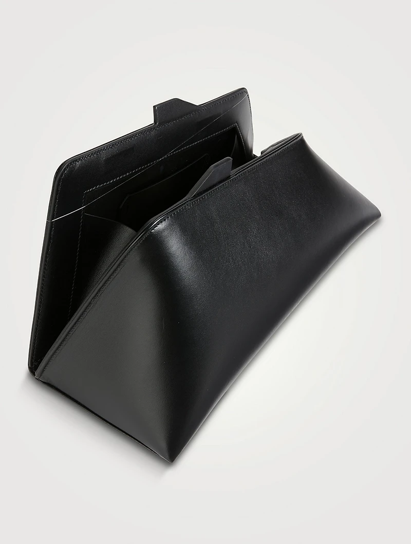 8.30 PM Leather Clutch
