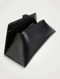 8.30 PM Leather Clutch