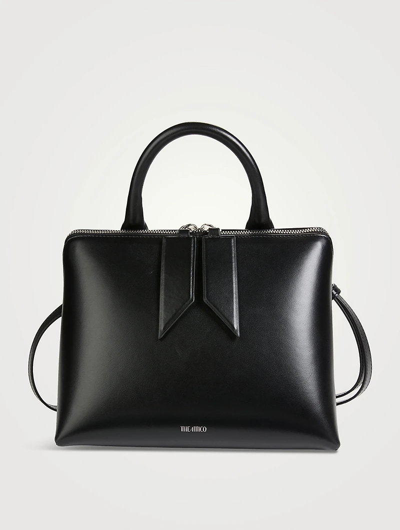 Monday Leather Top Handle Bag