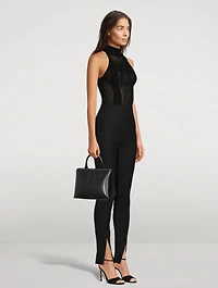 Monday Leather Top Handle Bag