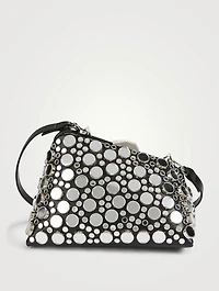 Midnight Embellished Leather Clutch