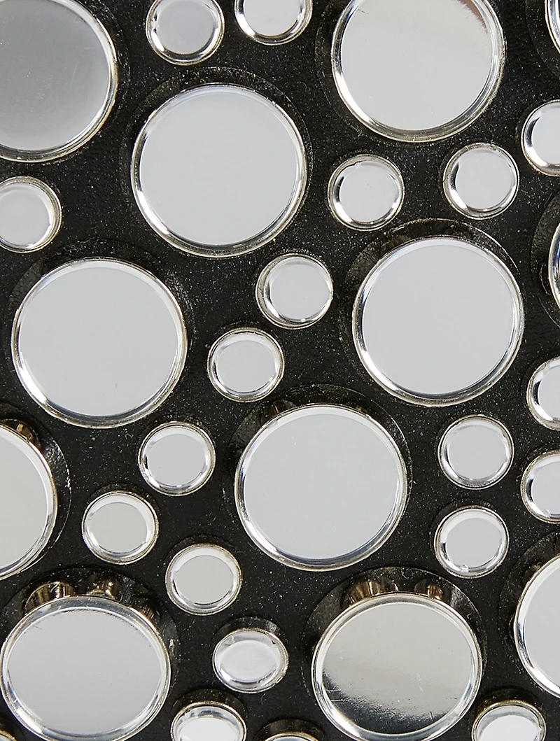 Midnight Embellished Leather Clutch
