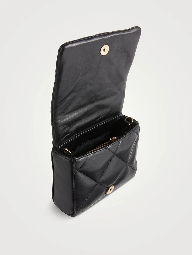 Hestia Quilted Leather Chain Bag