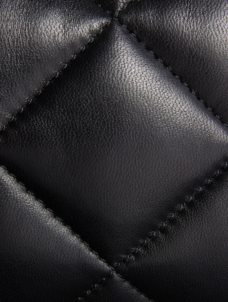 Hestia Quilted Leather Chain Bag