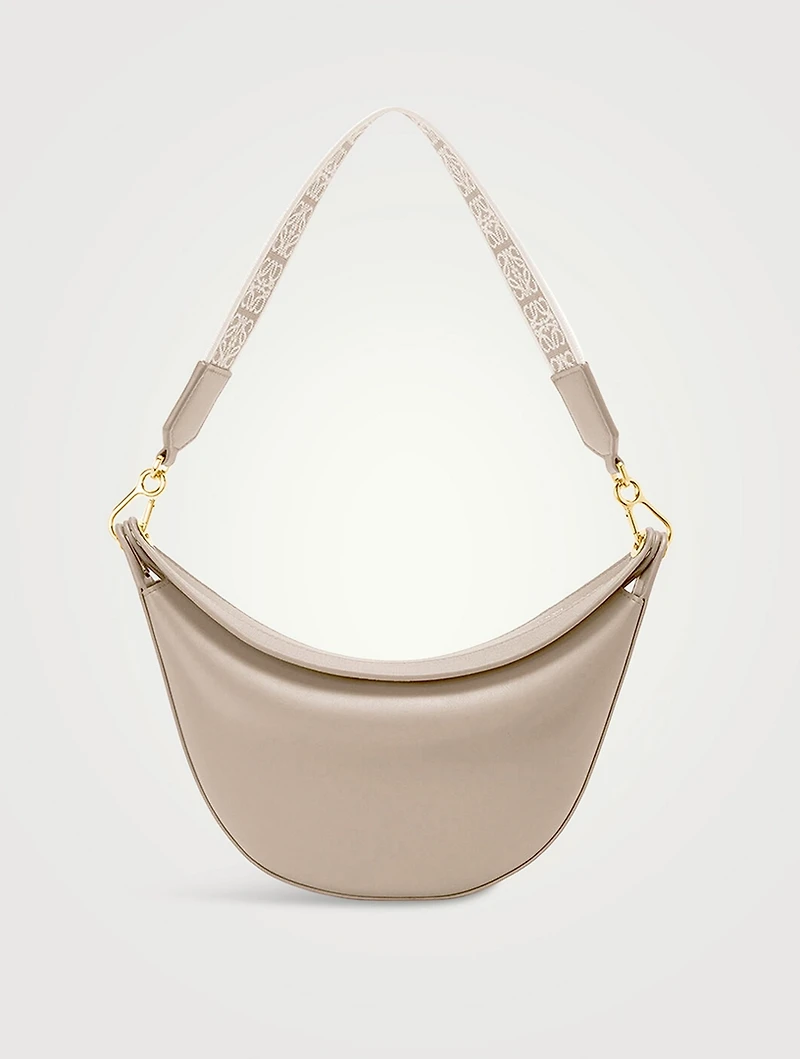Small Luna Leather Shoulder Bag