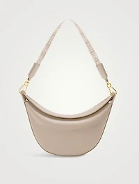 Small Luna Leather Shoulder Bag