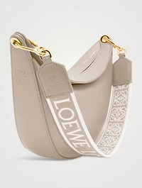Small Luna Leather Shoulder Bag