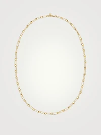 Small 18K Gold River Chain Necklace