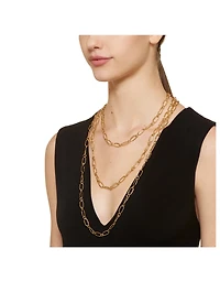 18K Gold River Chain Necklace