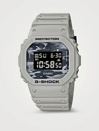 G Shock Camo Resin Strap Watch