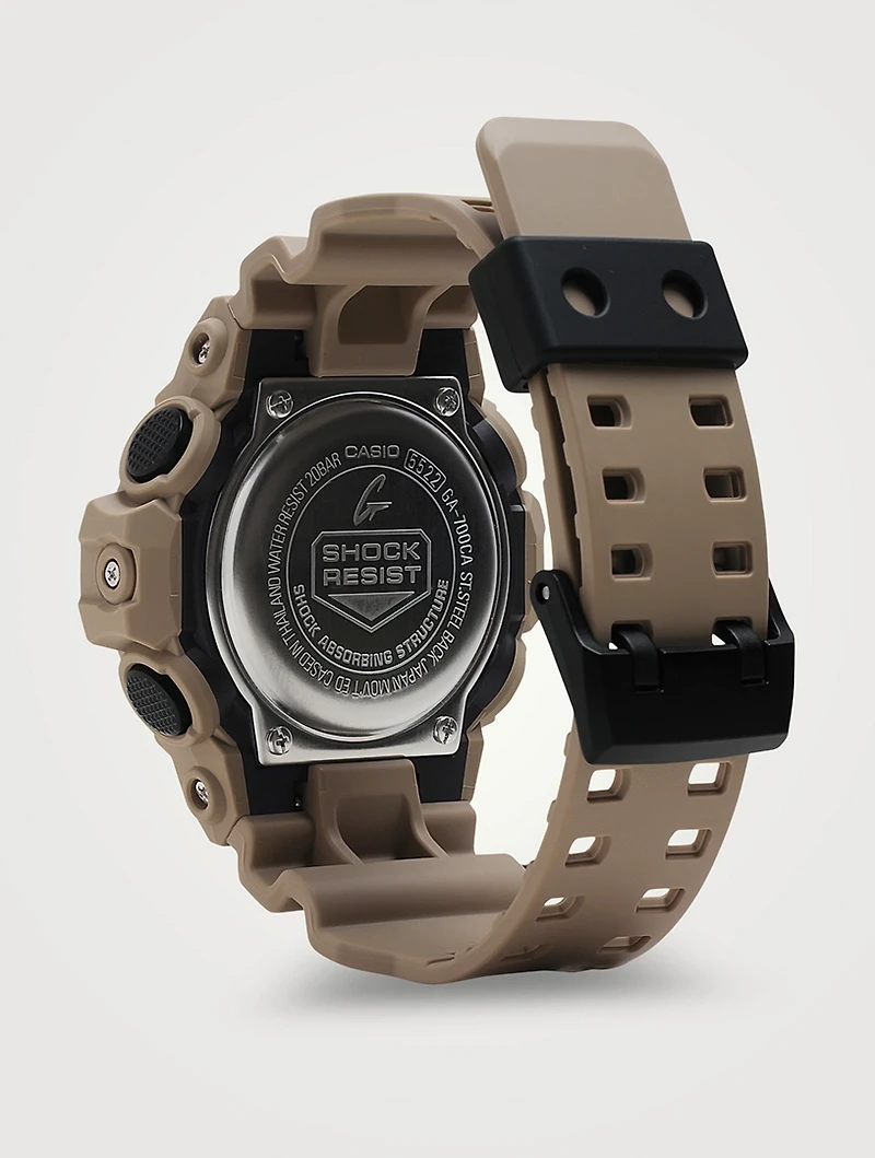 G Shock Camo Resin Strap Watch