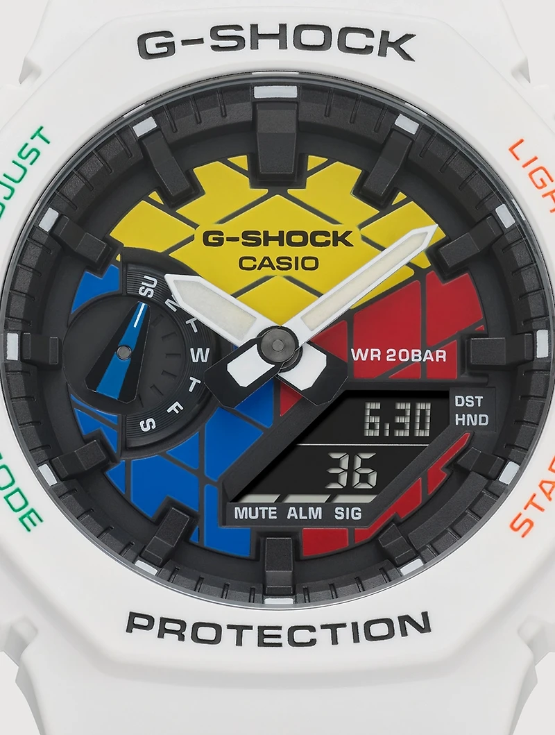 G Shock Rubiks Resin Strap Watch