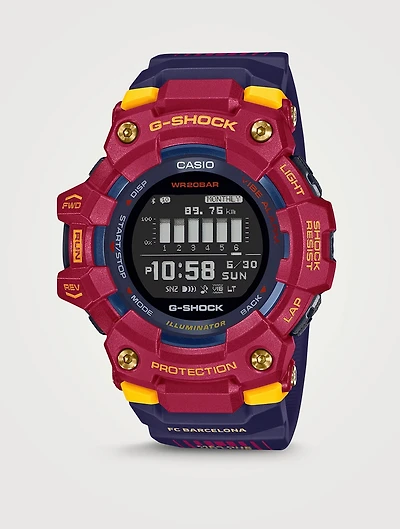 G Shock FC Barcelona Matchday Resin Strap Watch